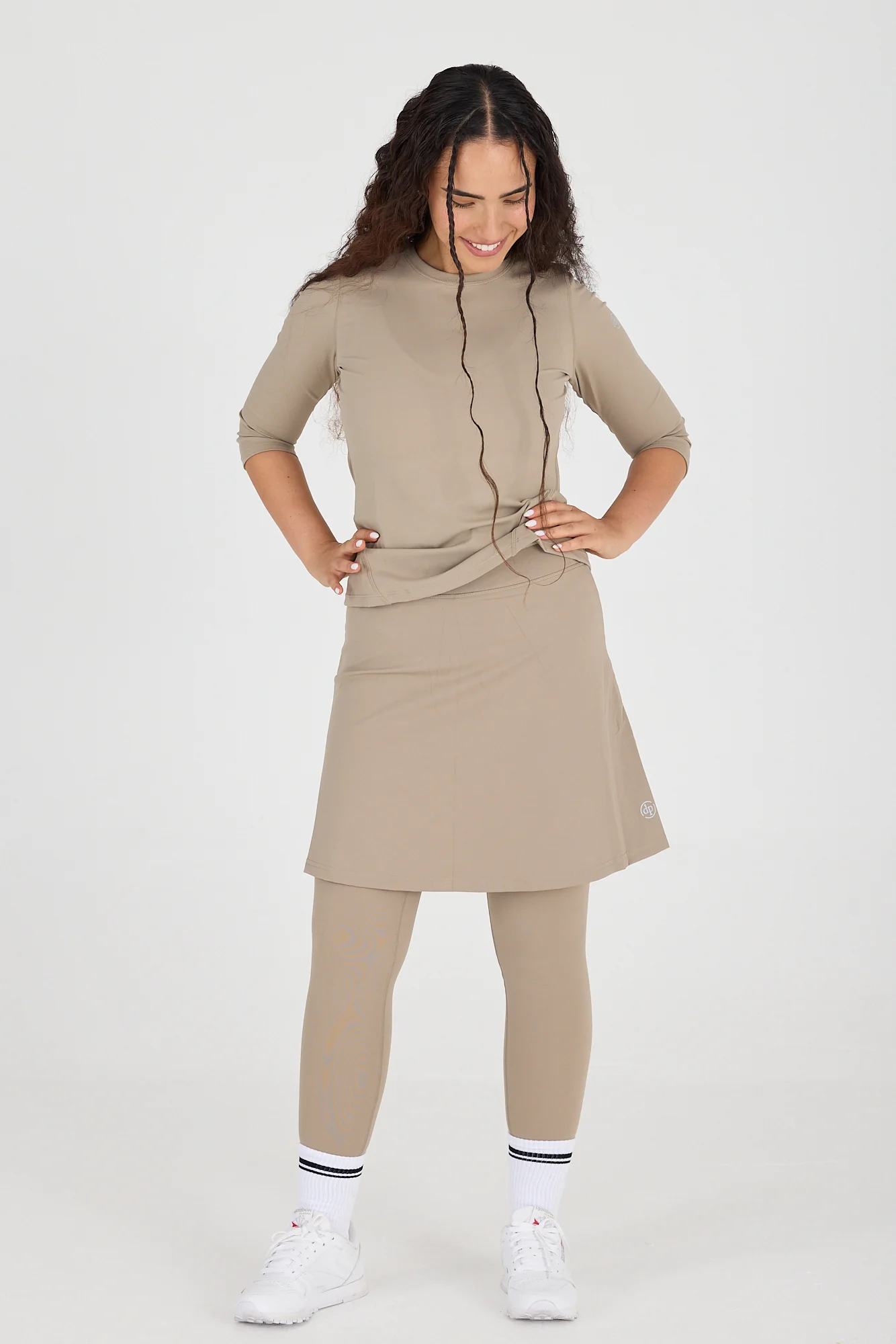 טייץ חצאית מעל הברך MODEST SKIRTED - Image 3