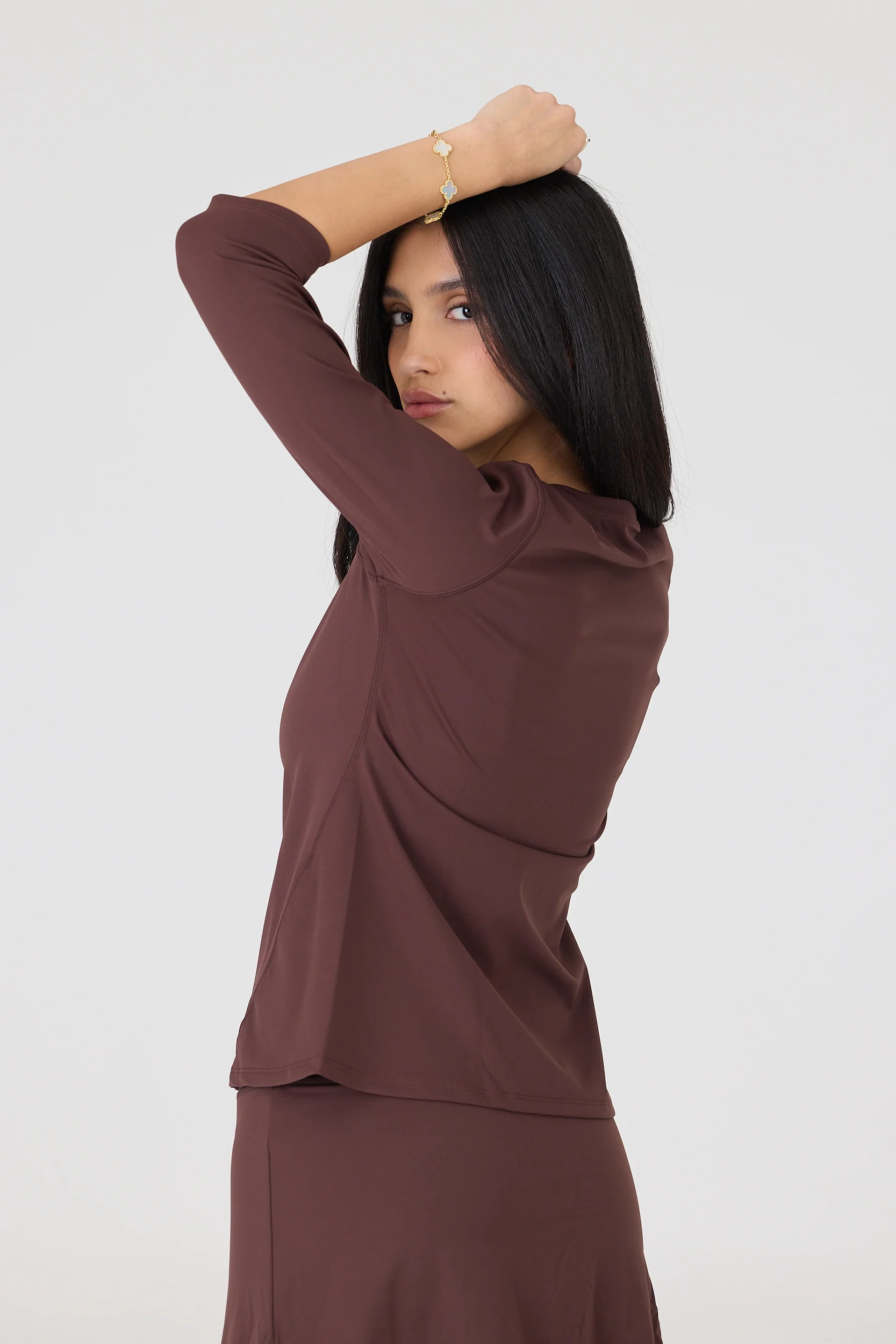 חולצת ספורט שליש MODEST SHIRT - Image 5