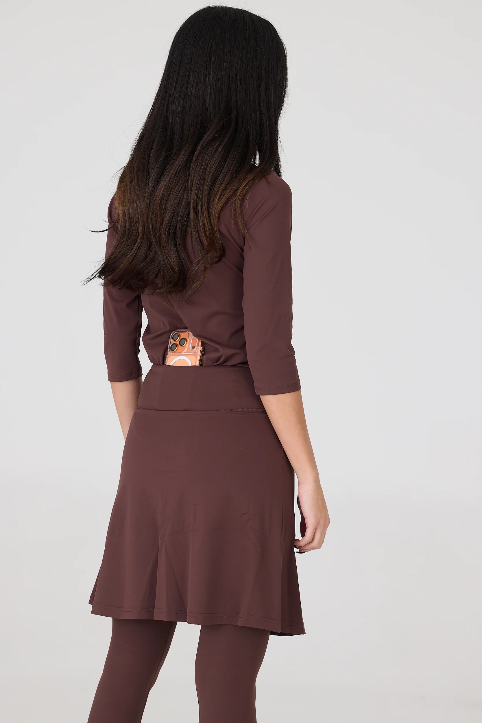 טייץ חצאית מעל הברך MODEST SKIRTED - Image 4