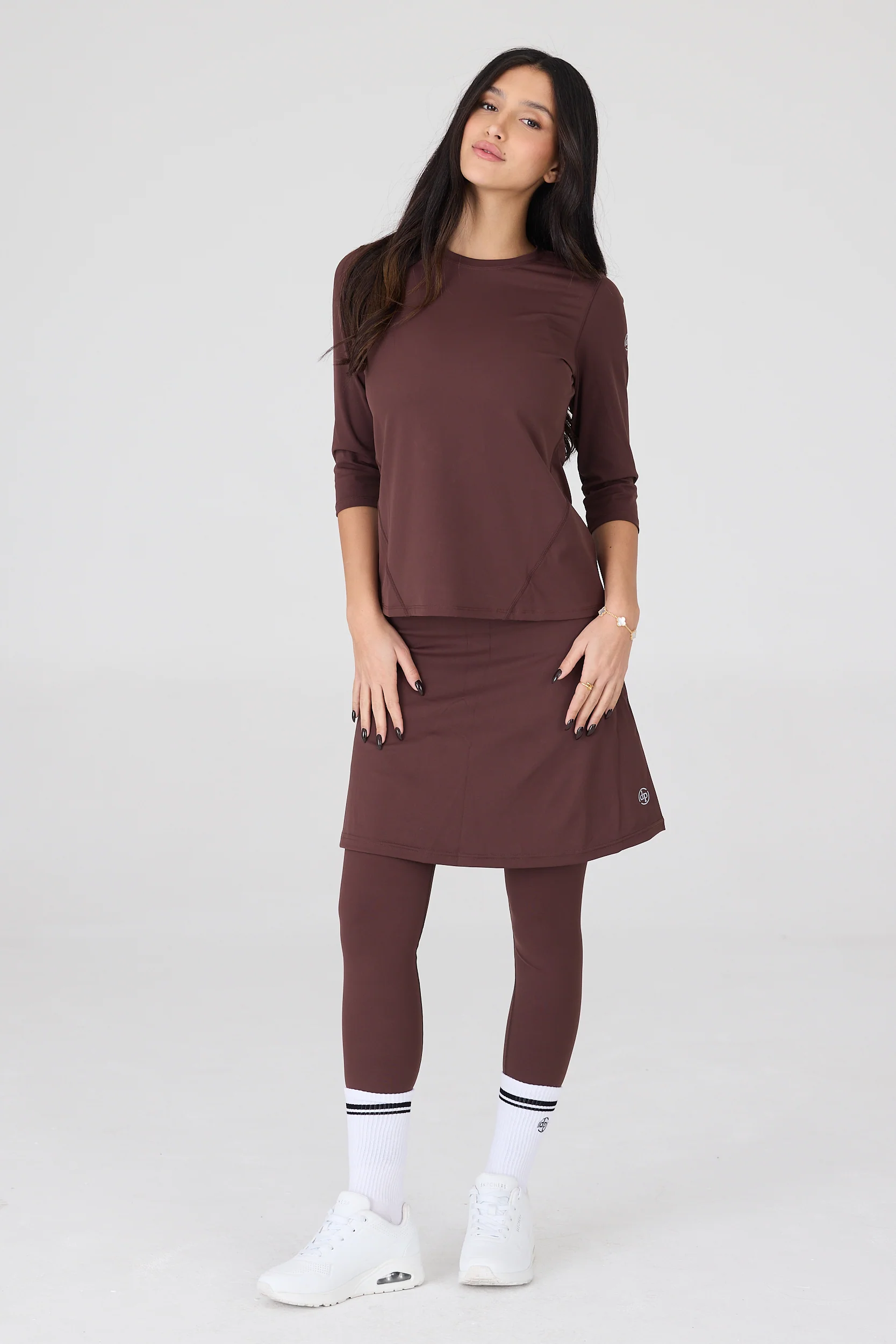 טייץ חצאית מעל הברך MODEST SKIRTED - Image 7