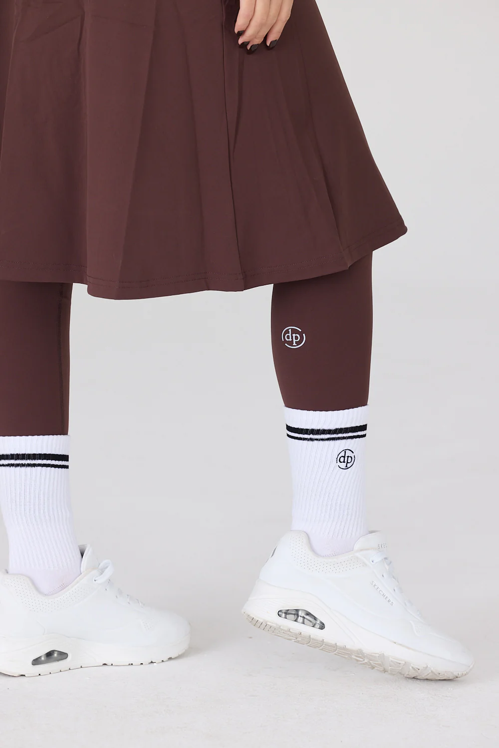 טייץ חצאית מתחת לברך MODEST SKIRTED LONG - Image 5