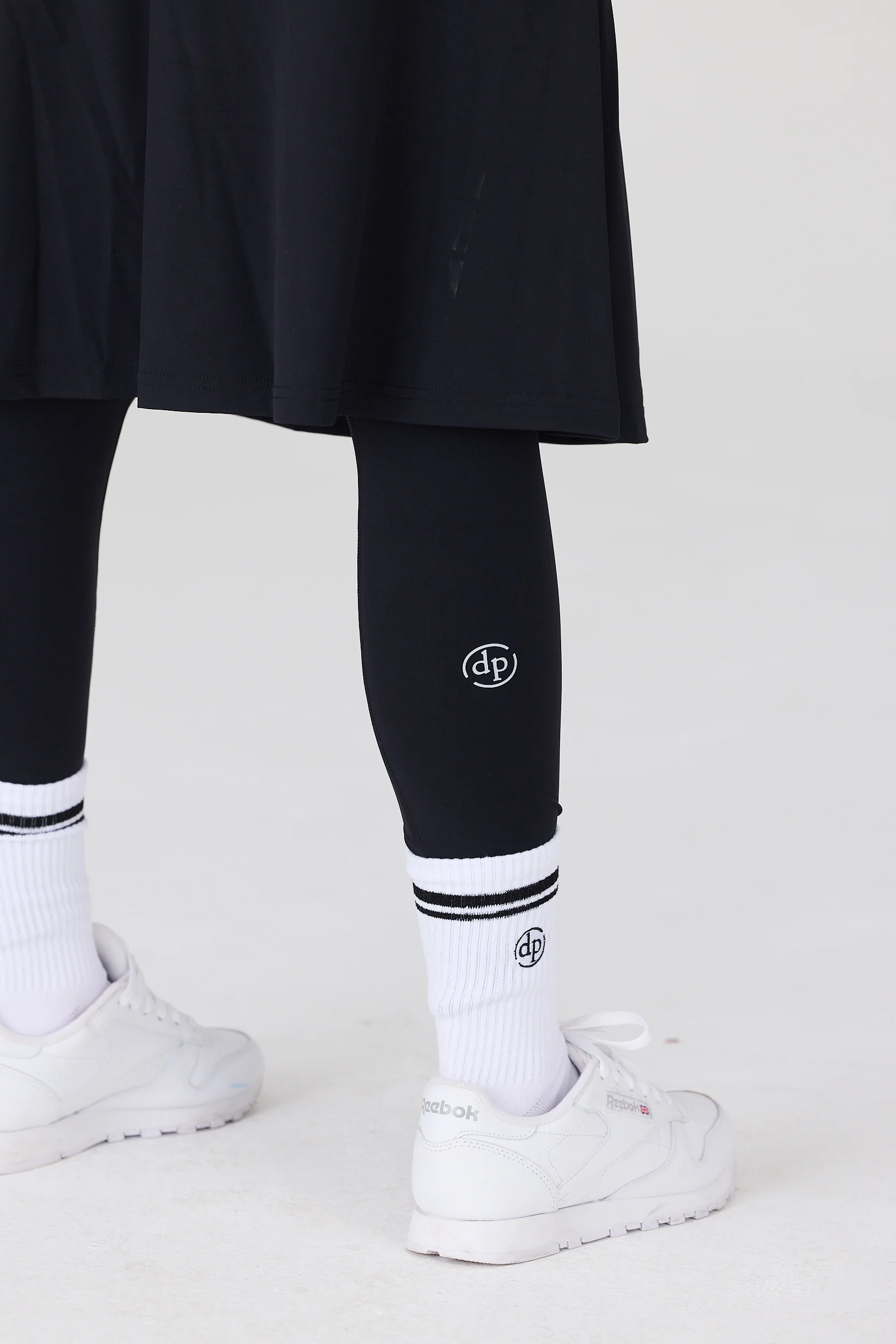 טייץ חצאית מתחת לברך MODEST SKIRTED LONG - Image 3