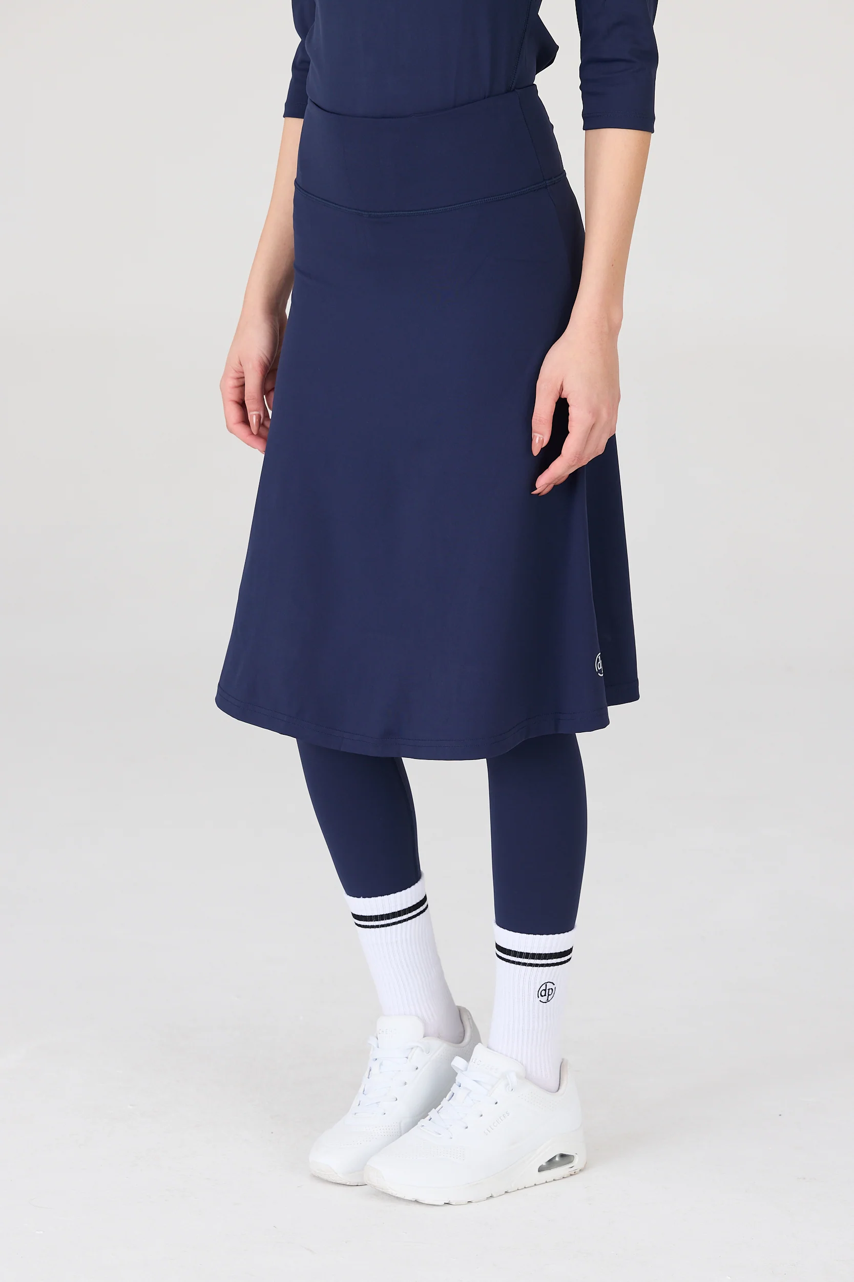 טייץ חצאית מתחת לברך MODEST SKIRTED LONG - Image 4