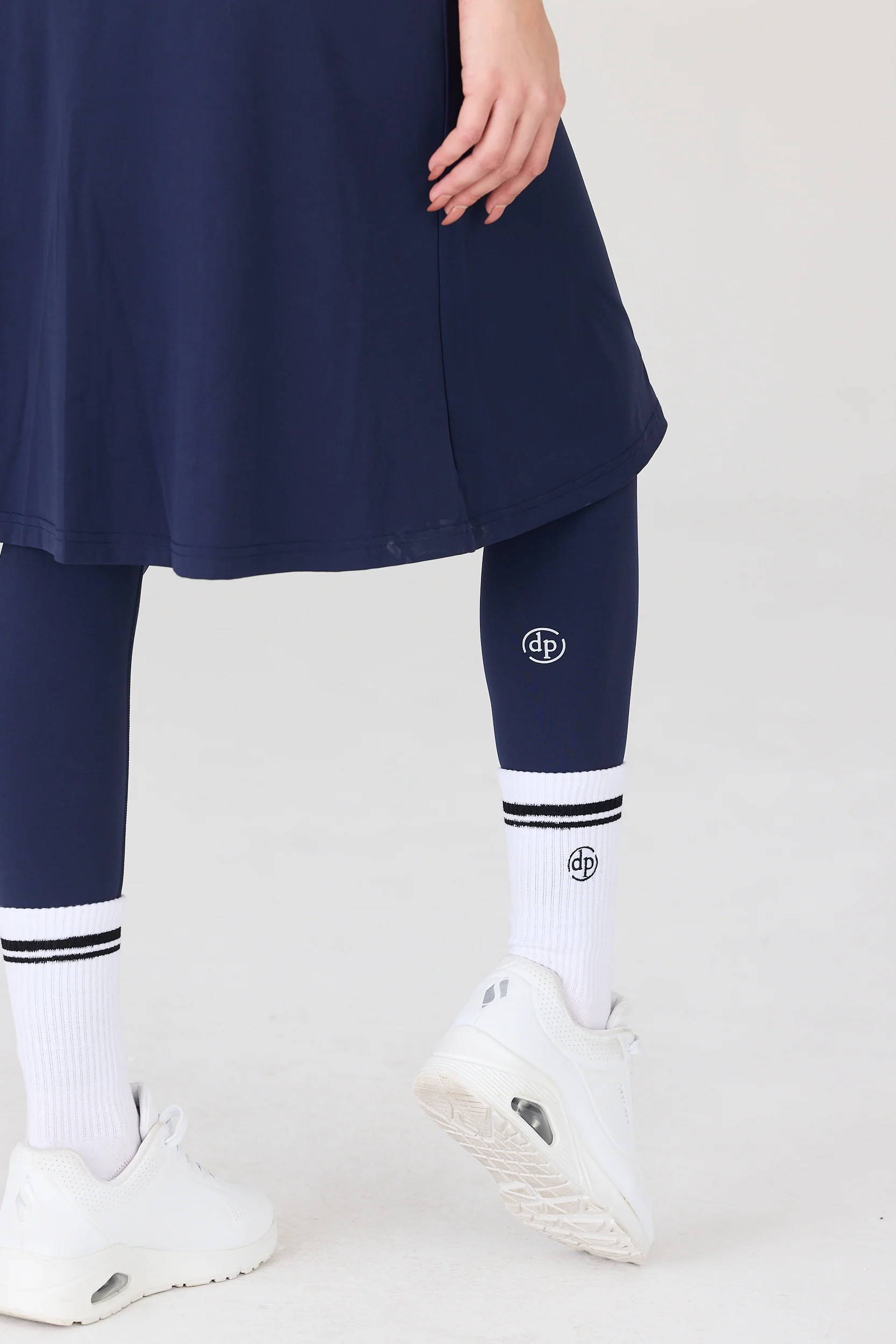 טייץ חצאית מתחת לברך MODEST SKIRTED LONG - Image 7