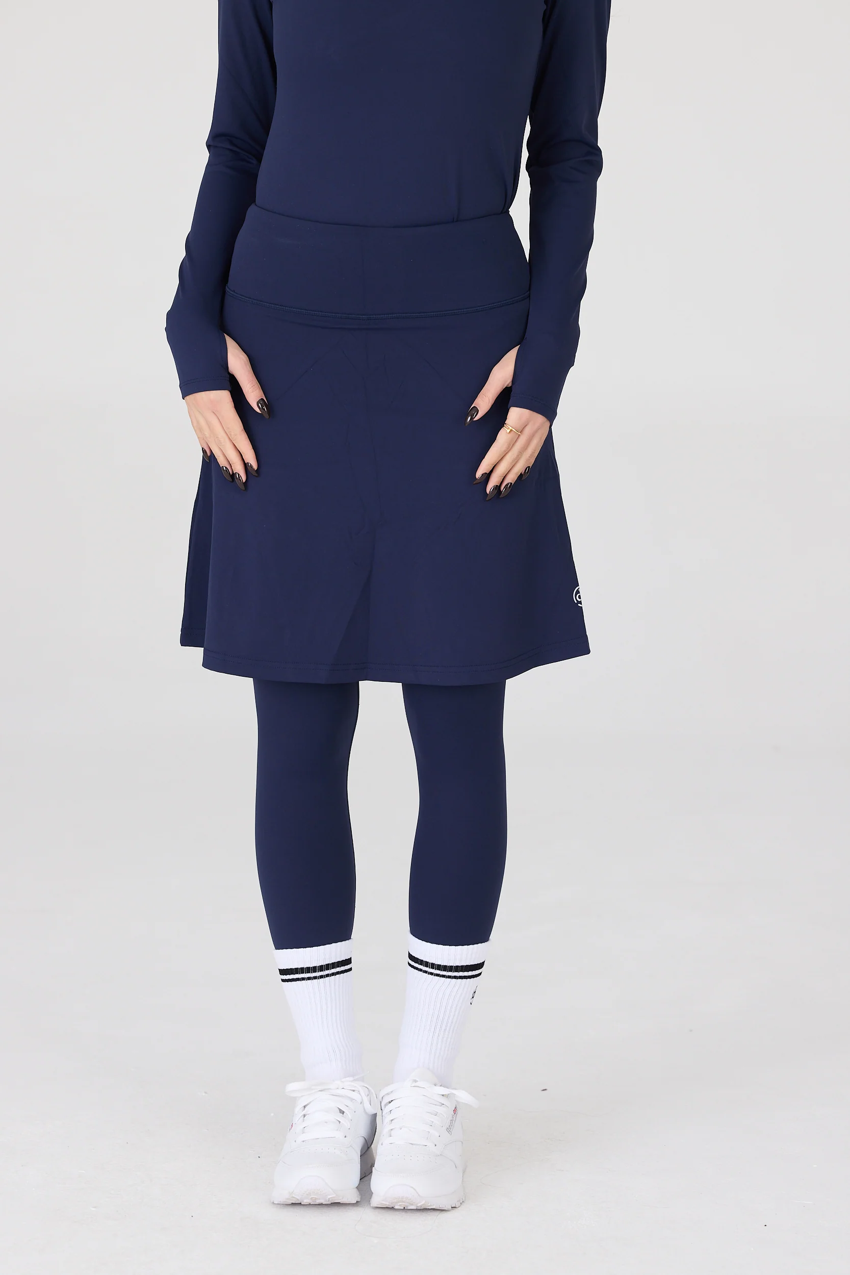 טייץ חצאית מעל הברך MODEST SKIRTED - Image 3